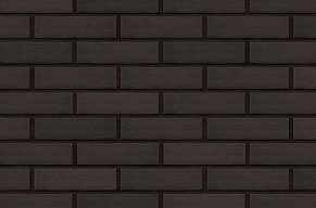 King Klinker Dream House Volcanic Black (18) RF10 Фасадная клинкерная плитка 6,5х25 см