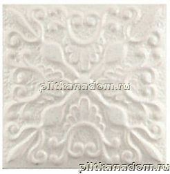 Azzo Ceramics Lacio Croce Blanco Настенная плитка 10х10 см