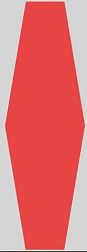 Apavisa Nanospectrum red pul ramp Керамогранит 21,91x89,46 см
