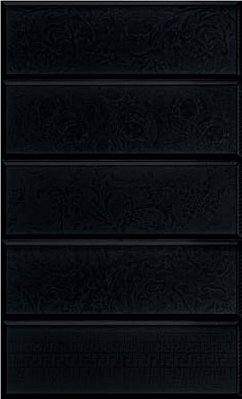 Versace Solid Gold 0265012 Mix Patcwork Black Настенная плитка 20х60 см