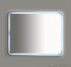 Misty Неон 3 Зеркало LED 1000х800 с круглыми углами,сенсор на корпусе