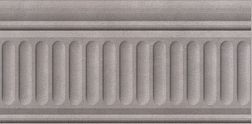 Керама Марацци Александрия 19033 Серый структурированный Бордюр 9,9х20 см