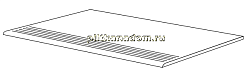 Casalgrande Padana Marmoker Travertino Santa Katerina Gradino Stair Tread Naturale Ступень 29,5х59 см