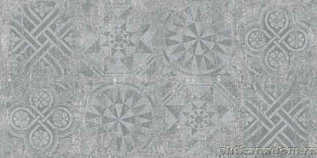 Идальго Граните Стоун Цемент Серый SR Декор Керамогранит 59,9х120 см