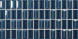 Wow 3D Bars Diamond Sapphire Gloss Настенная плитка 12,5x25 см