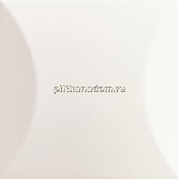 Ava Ceramica UP Cuscino White Glossy Белая Глянцевая Настенная плитка 10x10 см