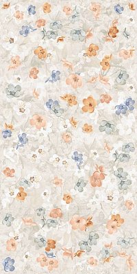 Piemme Homey Bloom White Nat Rett Белый Матовый Ректифицированный Керамогранит 60x120 см