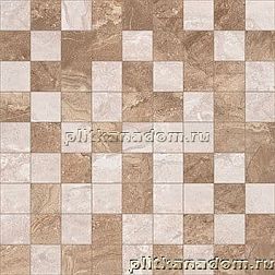 Laparet Polaris Мозаика коричневый+бежевый 30х30 см