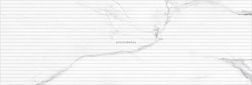 Gracia Ceramica Fjord-Marble Gloss White 02 Белая Глянцевая Настенная плитка 30х90 см