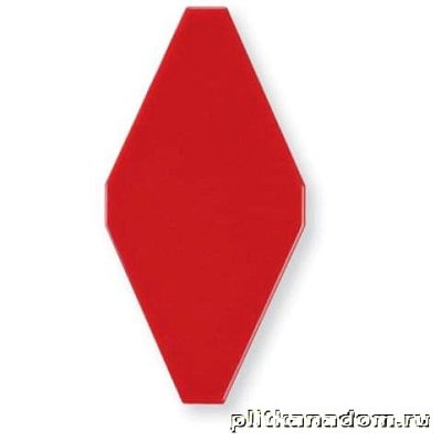 Cobsa Rombos Liso Rubi Rojo Настенная плитка 10x20