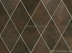 Equipe Oxide Negro Коричневый Матовый Керамогранит 14x24 см