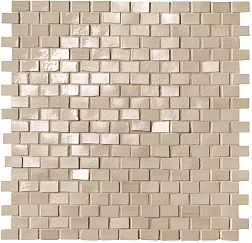 Fap Ceramiche Brickell Beige Brick Mosaico Gloss Мозаика 30x30 см