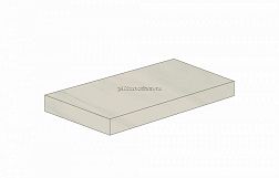 Atlas Concorde Russia Allure Джиойя Серая Матовая Ступень Угловая Левая 33x80 см