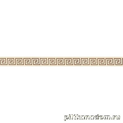 Emil Ceramica Venis List. Grec Creme-Chocolat Бордюр 7,5х94,9 (2 плитки)