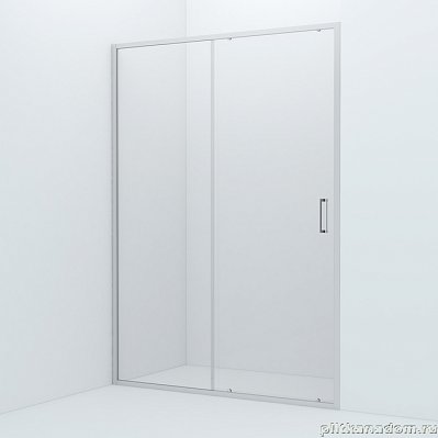 Душевая дверь Iddis Zodiac глянцевый алюминиевый профиль 140х195 см (ZOD6CS4i69)