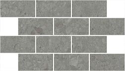 Kerama Marazzi Чеппо ди Гре DD606120-MM Серый темный Матовый обрезной Мозаичный Декор 20х34,6 см