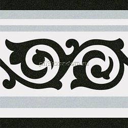 Vives 1900 gibert 2 gris Декор 20х20 см