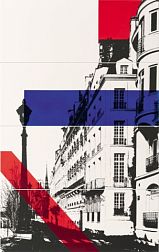 Maciej Zien Paris D-Trocadero Set of 4 Elements Панно 74,8x119,8 см