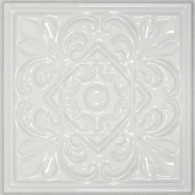 Cevica Plus Classic 1 White Zinc Декор 15х15 см