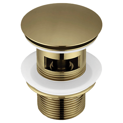 Донный клапан 1 1/4 Elghansa WBT-122-Bronze для раковины с переливом
