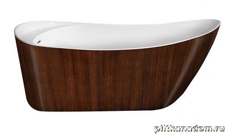 Lagard Minotti Brown Wood Акриловая ванна 170х76