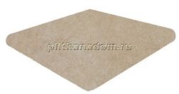 Gres de Aragon Capri Beige Esquina Redonda Ступень угловая 33х33 см