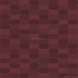 Creto Mono Quadra Wine Бордовый Глянцевый Декор 30х60 см