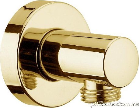 Webert Shower Set AC0344010 Шланговое подключение латунное Д15-Д15 (золото)