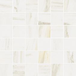 Italon Stellaris Carrara Ivory Nat Белая Матовая Мозаика 30х30 см
