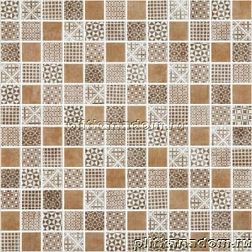 Vidrepur Born Brown Мозаика 31,7х31,7 (на сетке)