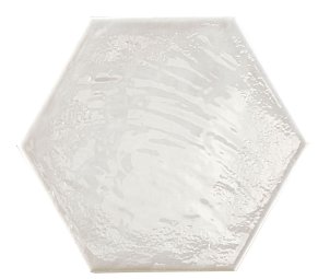 Prissmacer Rain Bianco Hex Белый Глянцевый Керамогранит 19,8х22,8 см