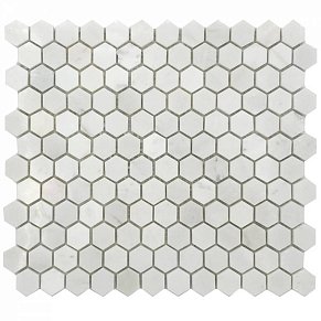 Starmosaic Wild Stone Hexagon VMwP Мрамор Мозаика 30,5х30,5 (2,3х2,3)