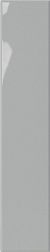 DNA tiles Plinto Grey Gloss Серая Глянцевая Настенная плитка 10,7x54,2 см