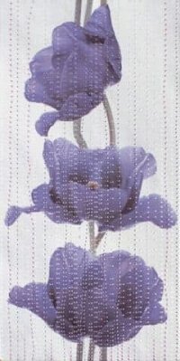 Fiore Ceramica Leda Tulip blue Декор 25х50