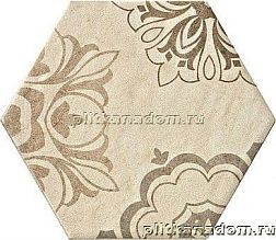 Ragno Bistrot R4YR Decoro Marfil Керамогранит 21х18,2 см