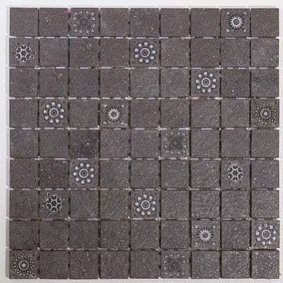 Grasaro Trend Quartzite GT-173-m02-gr Mosaic Decor Bengal Black Декор 30х30