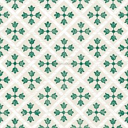 Monopole Guadalupe Green Сатинированный Керамогранит 18,7x18,7 см
