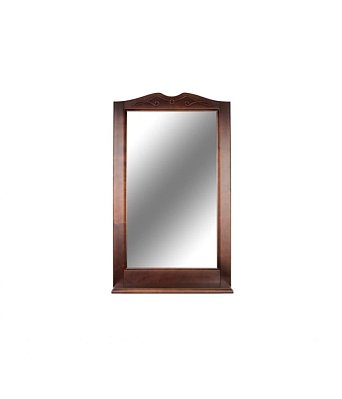 Orange F7-75ZE1 - Зеркало Классик 75 см с полочкой, цвет орех антикварный