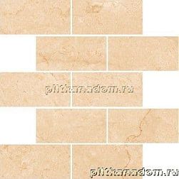 Kerranova Marble Trend Crema Marfil K-1003-LR-m13 Мозаика 30,7х30,7 см