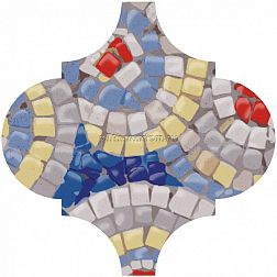 Kerama Marazzi Арабески Майолика OP-A172-65000 Декор Гауди 6,5х6,5 см