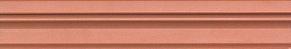 Kerama Marazzi Магнолия BLC026R Бордюр Оранжевый Матовый обрезной 5x30 см