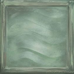Aparici Glass Green Vitro Зеленая Рельефная Настенная плитка 20x20 см