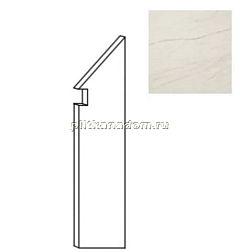 Atlas Concorde Marvel Pro Cremo Delicato Battiscopa Sag. DX Плинтус 7,2x30 см
