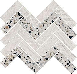 Kerama Marazzi Монтиони T042-SG5268 Мозаичный Белый Декор 34х35,5 см