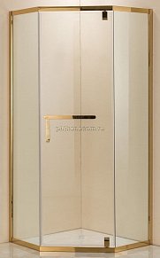 Grossman Pragma PR-100GD Душевой уголок 100х100х200, золото