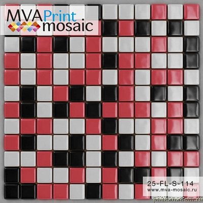 MVA-Mosaic 25FL-S-114 Стеклянная мозаика 31,7x31,7 (2,5х2,5)