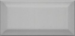 Керама Марацци Клемансо 16054 Настенная плитка серый тёмный грань 7,4х15 см