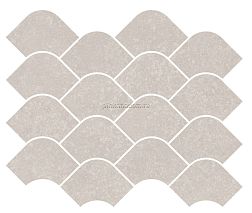 Kerama Marazzi Касабланка Декор наборный серый светлый матовый обрезной 30x25 см