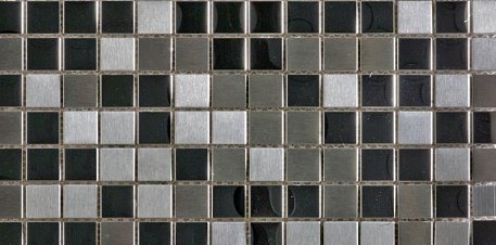 L'Antic Colonial Metal Acero Highlights Мозаика 2x2x0,8 30,5x30,5