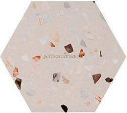 Pamesa Ceramica Doria Hex. Sabbia Бежевый Матовый Керамогранит 25,8x29 см